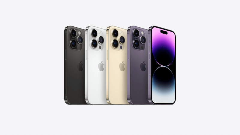 iPhone 14 Pro / iPhone 14 Pro Maxのカラーバリエーション
