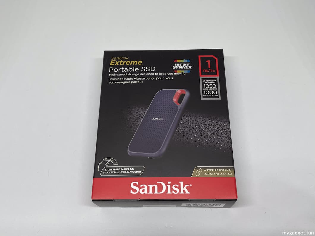 SanDisk 外付けSSDレビュー【サンディスク エクストリーム ポータブル SSD E61】